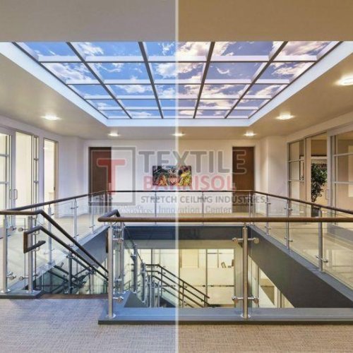 3D Stretch Decorative Canvas Ceiling