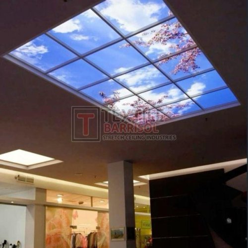 3D Textile Barrisol Backlit Panel
