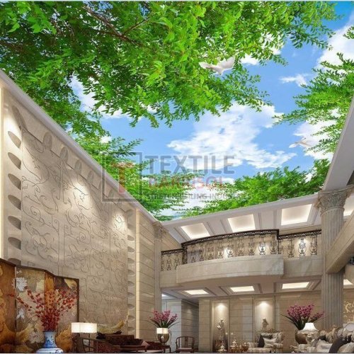 3D Textile Residence Stretch Ceiling