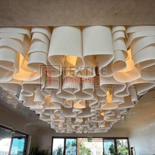 Chandelier Textile Ceiling