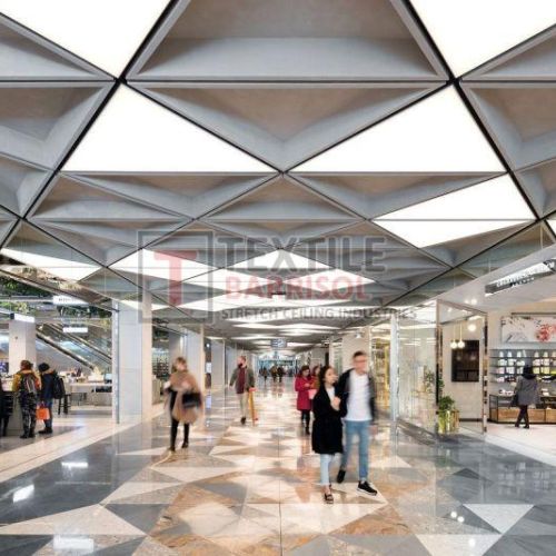 Shoping Complex Stretch Ceiling