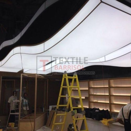 Textile Airport Stretch Ceiling