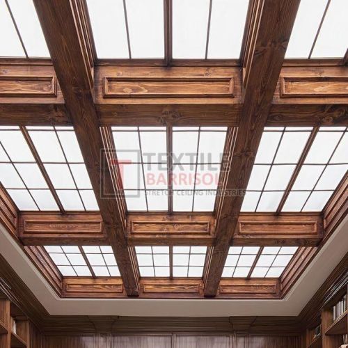 Textile Barrisol Virtual Window and Ceiling