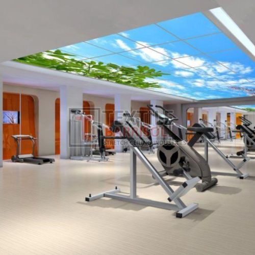 Textile Commercial Stretch Ceiling