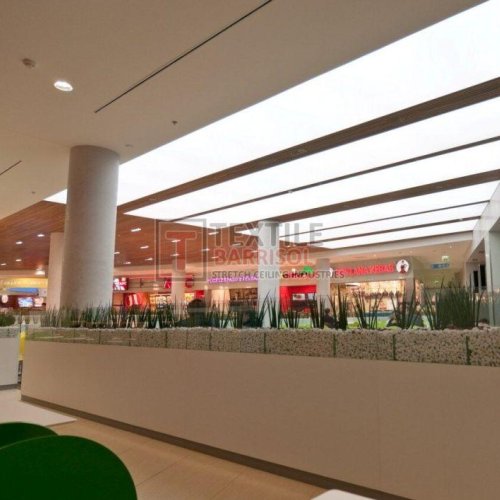 Textile Mall Stretch Ceiling