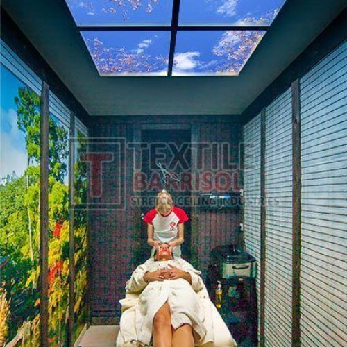Textile Salon Spa Stretch Ceiling