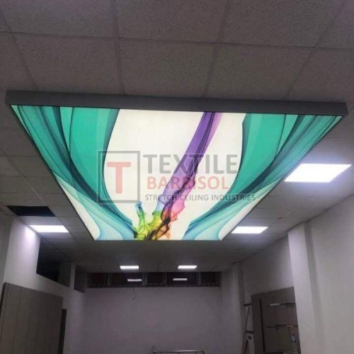 Textile Showroom Stretch Ceiling