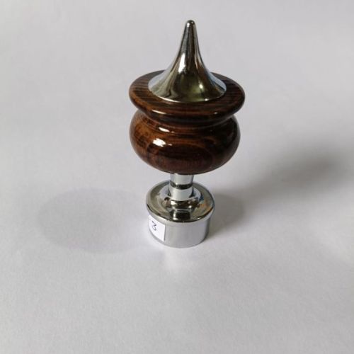 Cone Dome Wood Curtain Bracket