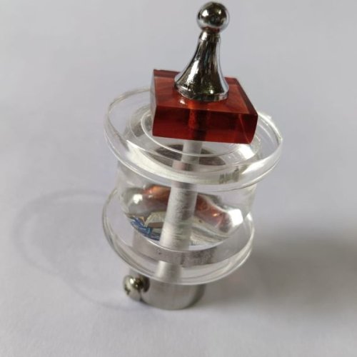 Crystal Coil Red Curtain Stopper