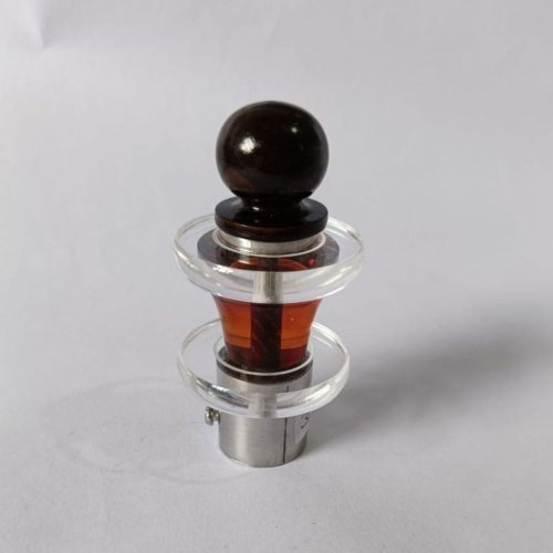 Orange Core Wood Curtain Stopper