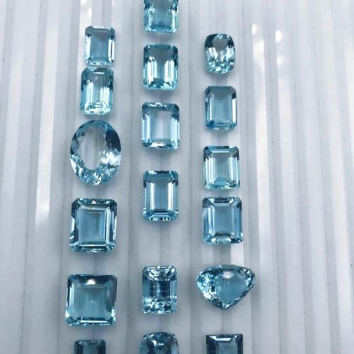 Light Blue Aquamarine Gemstone