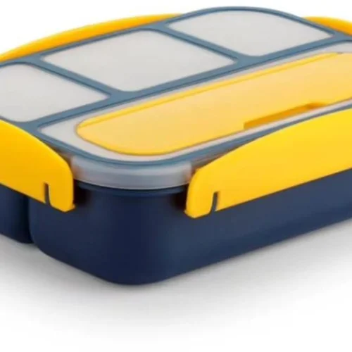 4 Compartment Plastic Lunch Box for Student