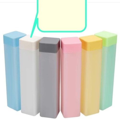 6 Piece Plastic Water Bottle Set