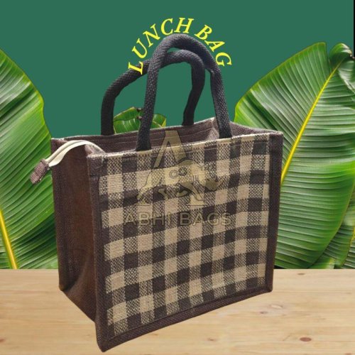 Jute Lunch Box Bags