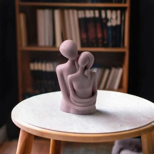 Couple Shape Paraffin Wax Candle