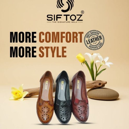 Ladies Genuine Leather Loafer Shoes