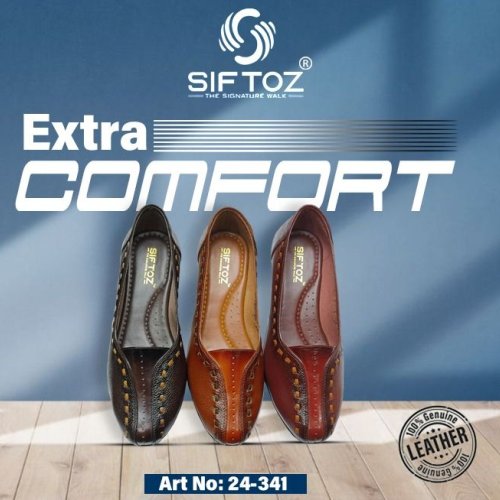 Womens Multicolor Comfort Leather Loafers