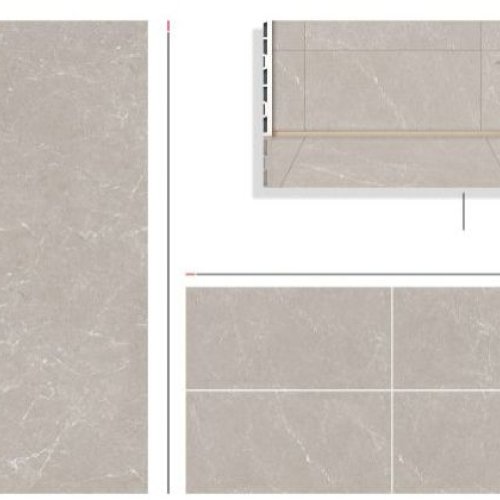 Arena Dark Grey Glossy Floor Tiles