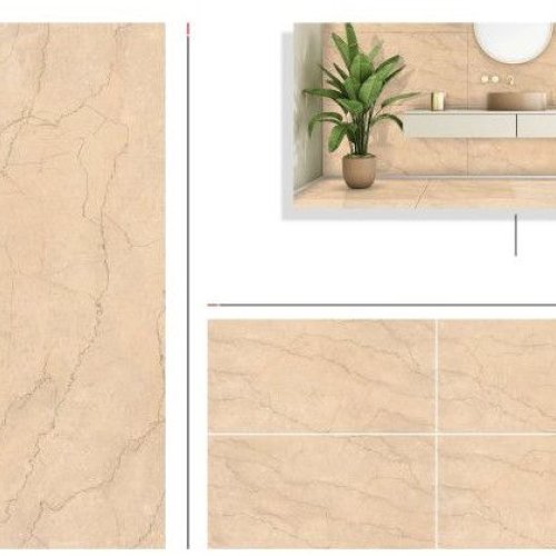 Beige Glossy Marble Tiles