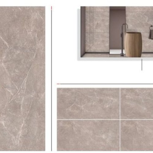 Brown Glossy Floor Wall Tiles