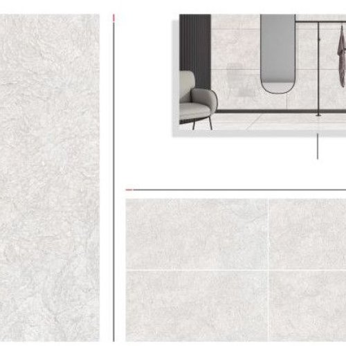 Classy Grey Glossy Marble Wall Tiles