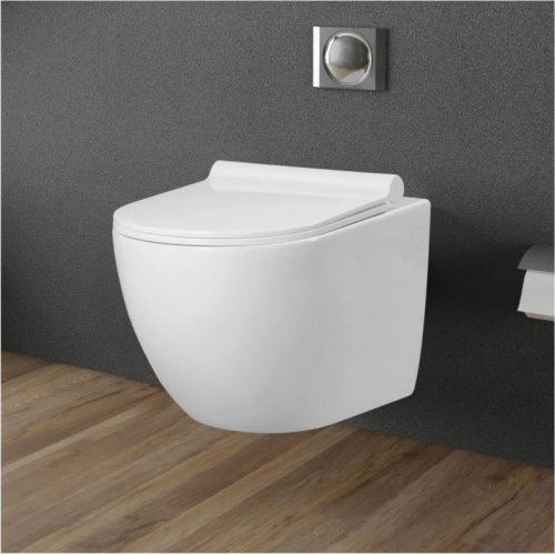 Luxury Ceramic Wall Hung Toilet Seat