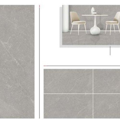 Polished Grey Ceramic Floor Tiles