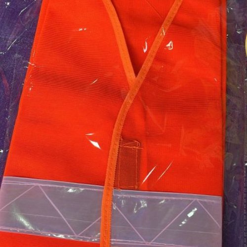 Red Reflective Safety Jacket