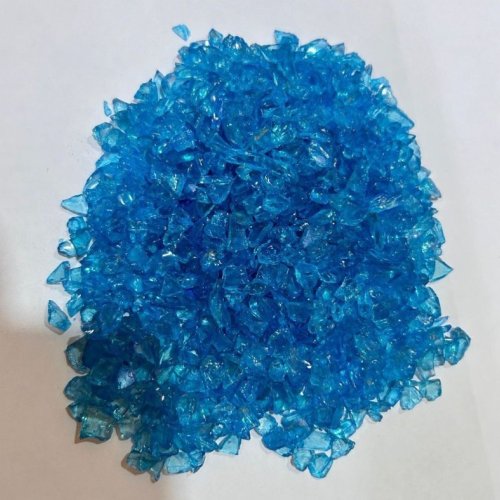 1-2 Mm Blue Cullet Glass Scrap 1-2 Mm Blue Cullet Glass Scrap