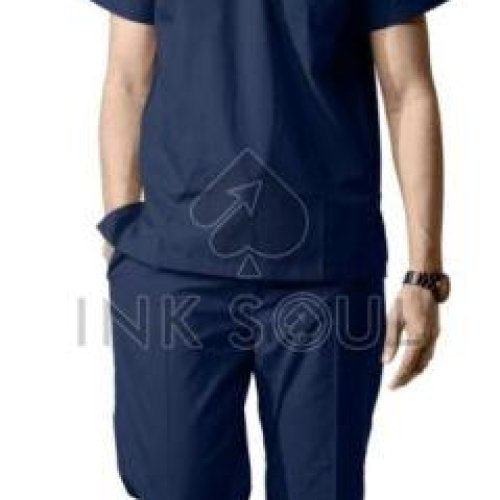 Dark Blue Scrub Suit