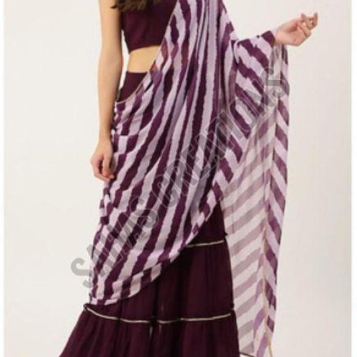 Ladies Georgette Silk Saree