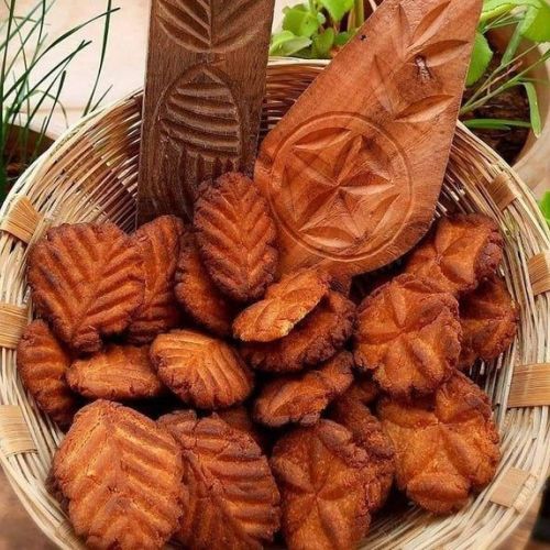 Homemade Jaggery Thekua