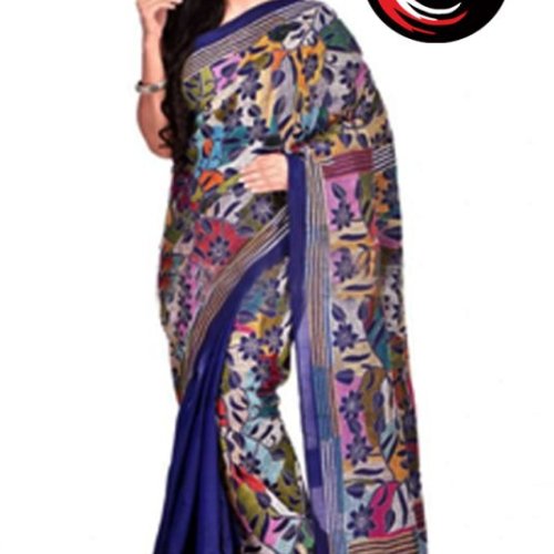 Ladies Kathha Bangalore Tussar Saree