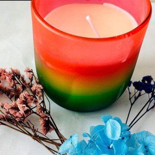 Aroma Glass Candle