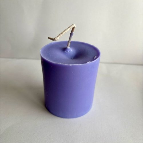 Lavender Pillar Wax Candle
