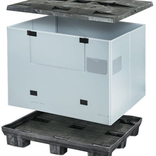 Flc Foldable Plastic Pallet Container