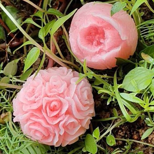 Rose Shape Wax Candle