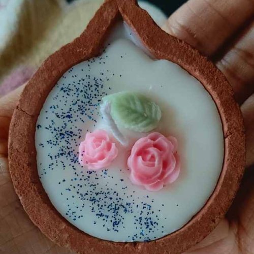 Terracotta Scented Bloom Candle