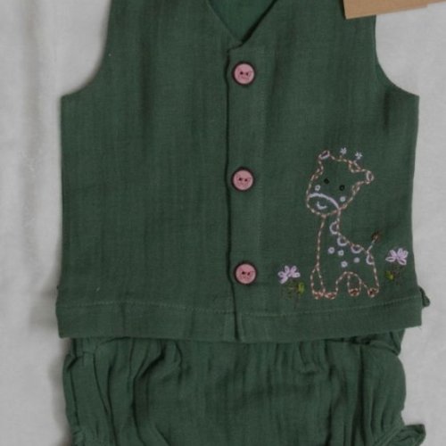 Petal Soft New Born Baby Dress Set