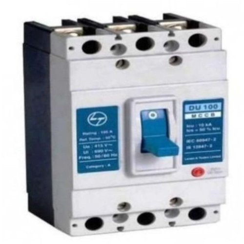 100 Amps 3 Pole Dy&DC Series L&T MCCB