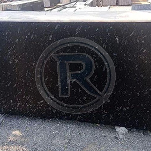 Pearl Black Granite Slab