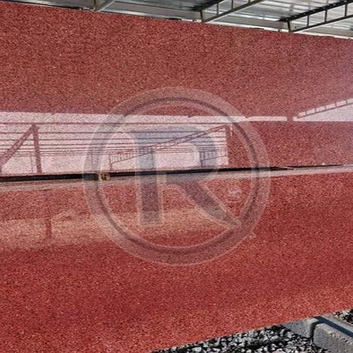 Polished Chima Red Granite Slab
