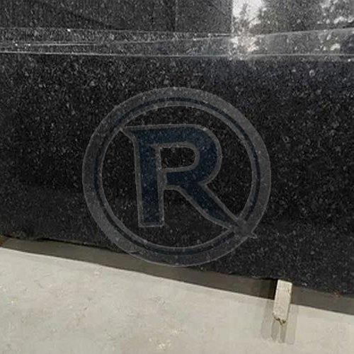 R Black Granite Slab