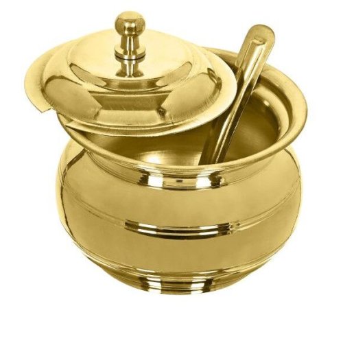 Antique Brass Golden Ghee Pot