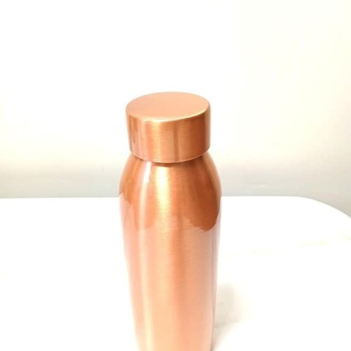 Plain Copper Water Bottle