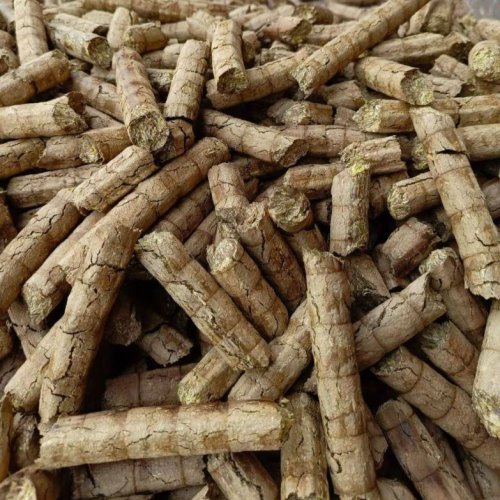 Brown Mustard Husk Biomass Pellets