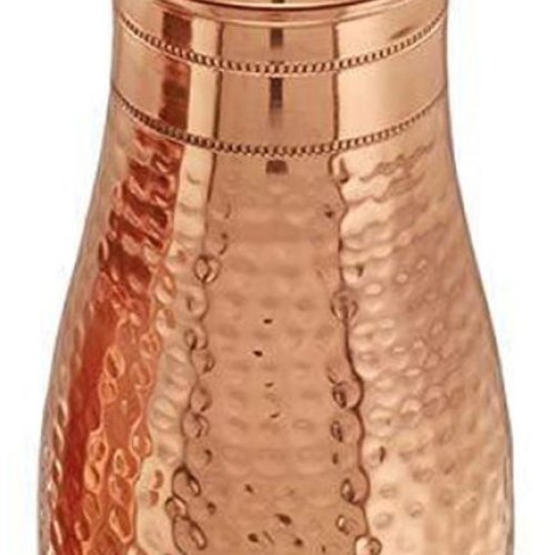 1100ml Copper Hammered Bedroom Bottle