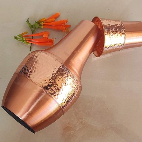 1250ml Pure Copper Bedroom Bottle