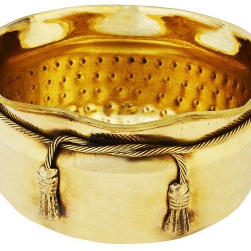 Antique Brass Tie Bowl