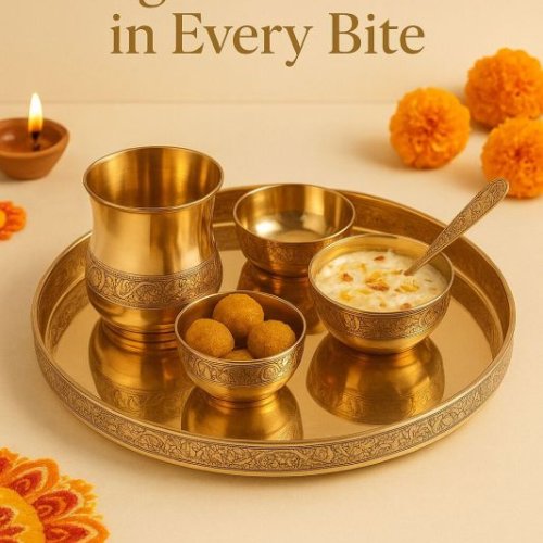 Pure Bronze Dinner Set